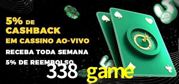 Promoções do cassino ao Vivo 338 game